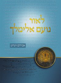 תמונה לאור נועם אלימלך